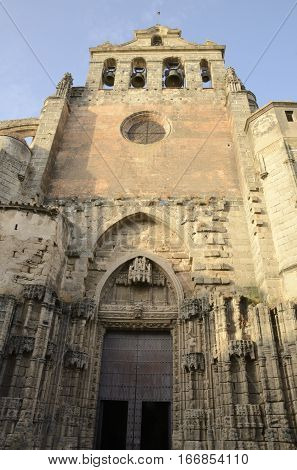 Bell tower of Priory Church in The Port of Saint Mary a municipality located in the province of Cadiz Andalusia Spain