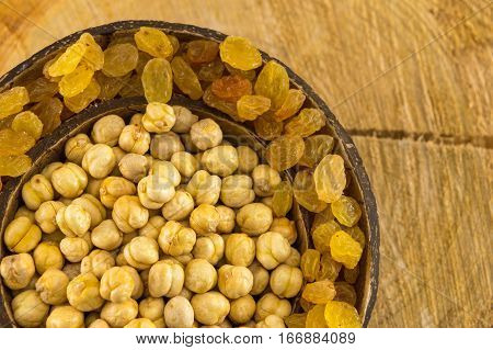 Chick Peas And  Raisins