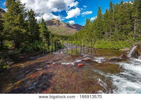 Landscape Photography Of Glacier National Park Usa