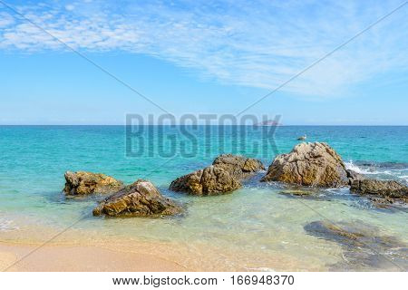 Playa El Chileno Beach, Cabo San Lucas, Mexico.