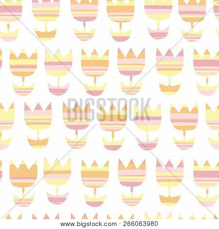 Tulip Flowers Vector Photo Free Trial Bigstock