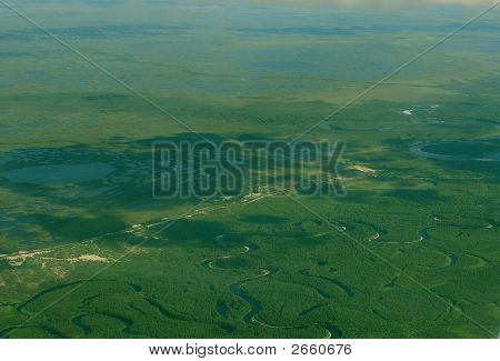 Západní Sibiř Airview