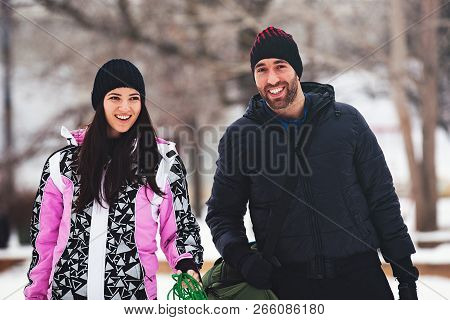 Couple Exercise Outside