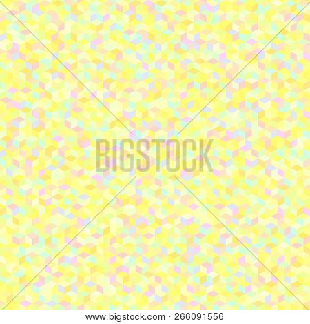 Seamless Bright Pattern With Trapeziums. Multicolored Mosaic Background. Geometric Wallpaper Of The 