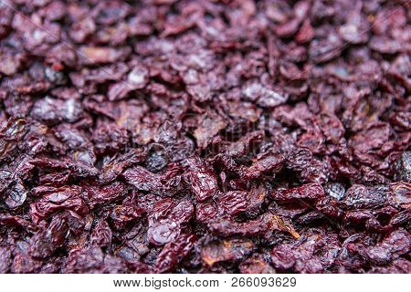 Dried Fruits From Cherry Healthy Ingredientes Texture