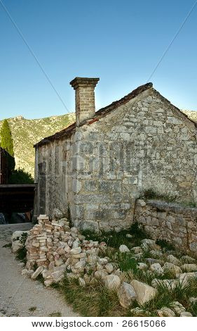 Klis fæstning visning. Kroatien, nær Split.