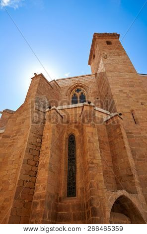 El Salavador church in Burriana of Castellon also Borriana