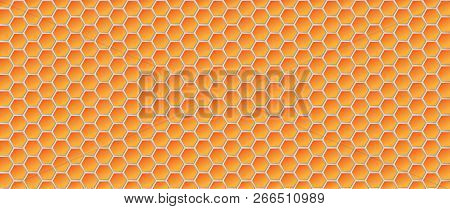 Honeycomb Background. Vector Illustration Of Geometric Hexagons Background