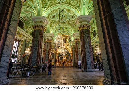 Interior Of Ancient Church