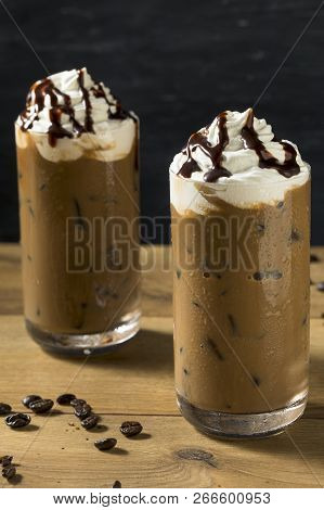 Refreshing Cold Mocha Iced Coffee