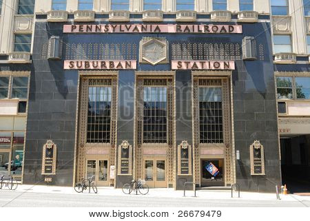 PHILADELPHIA - MAY 30: Suburban Station on May 30, 2010 in Philadelphia, PA. The art deco station dates from 1930 and is one of the three core Center City stations on the SEPTA Regional Rail.