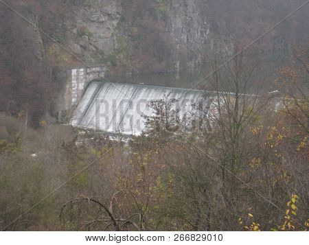 Big Dam On The Teterev River, Ukraine