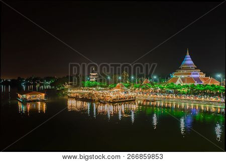 Kanchanaburi Thailand -november 2 : Scenery Of The 19Th Supreme