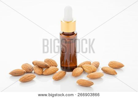 Almond Oil. Cosmetic. Essential Oil Beauty Treatment