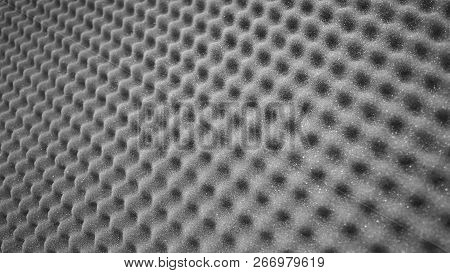 Sound Proof Acoustic Foam On Studio Wall