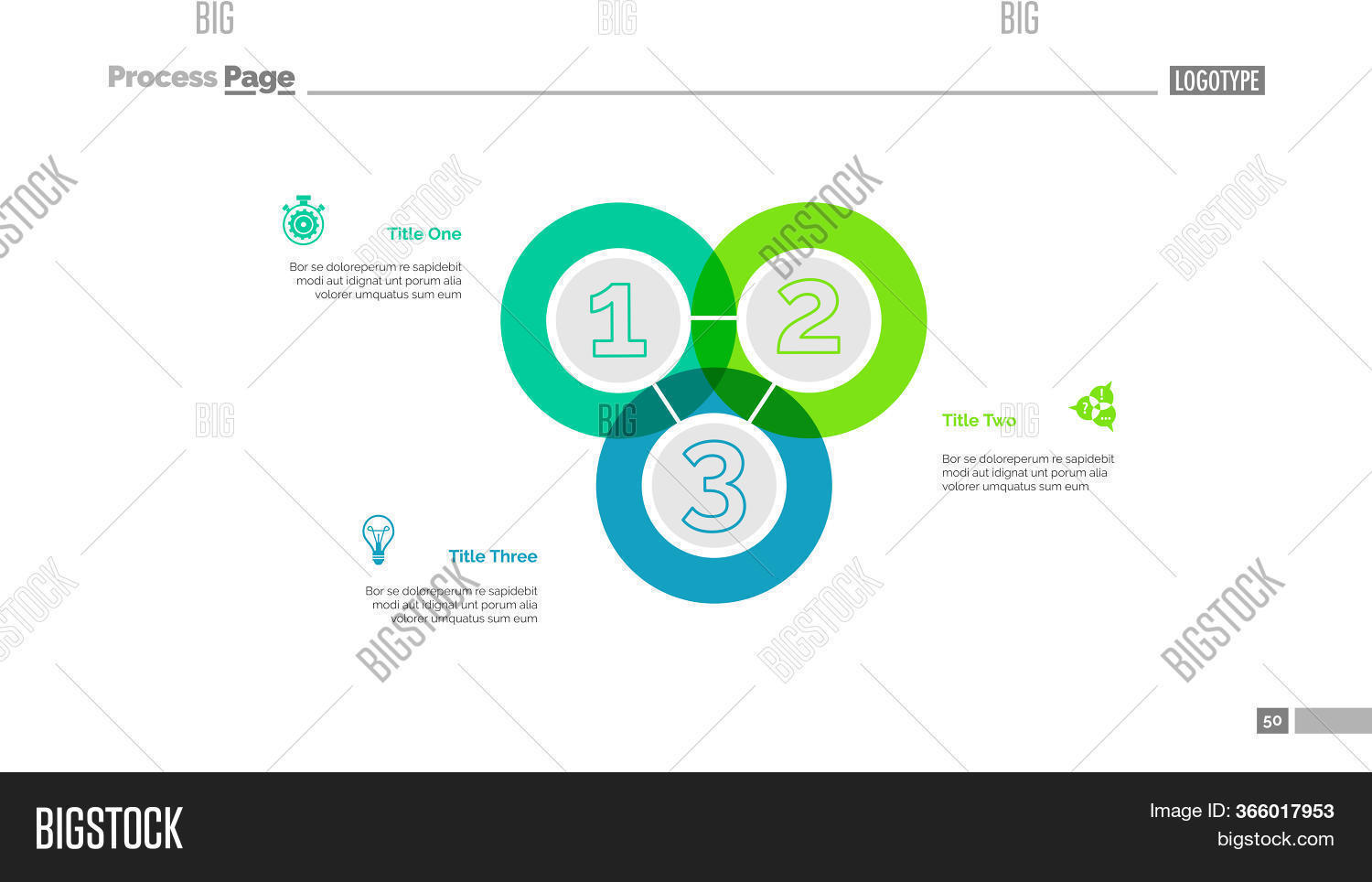 Triple Intersect Graph Image & Photo (Free Trial) | Bigstock