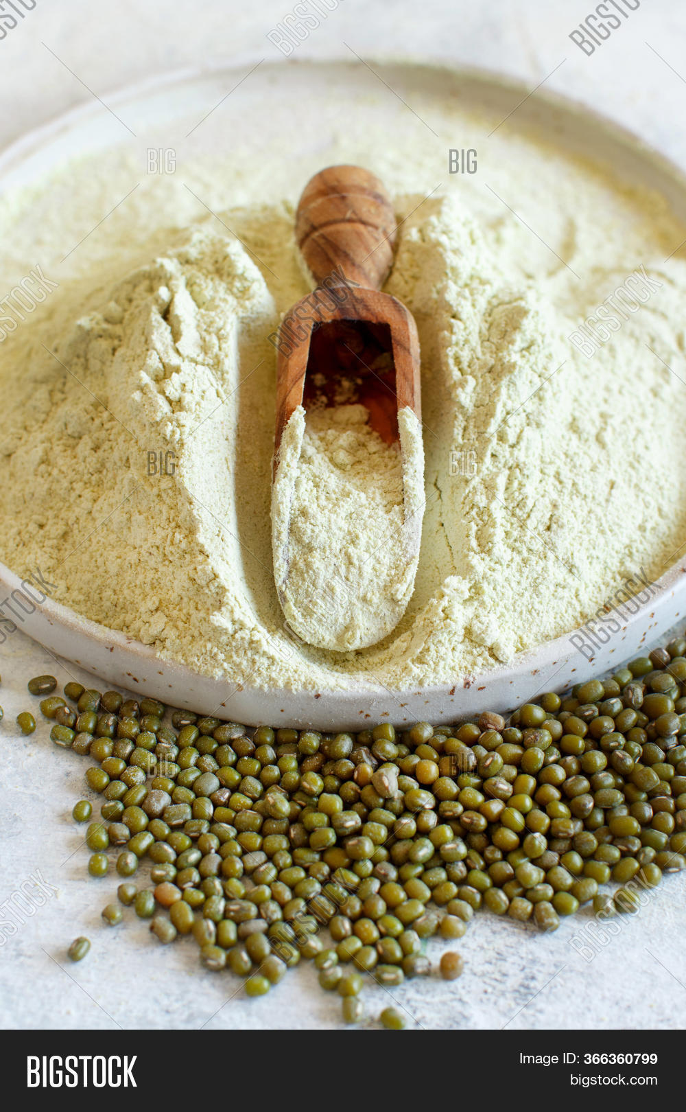 Mung Beans Flour Grain Image & Photo (Free Trial) Bigstock