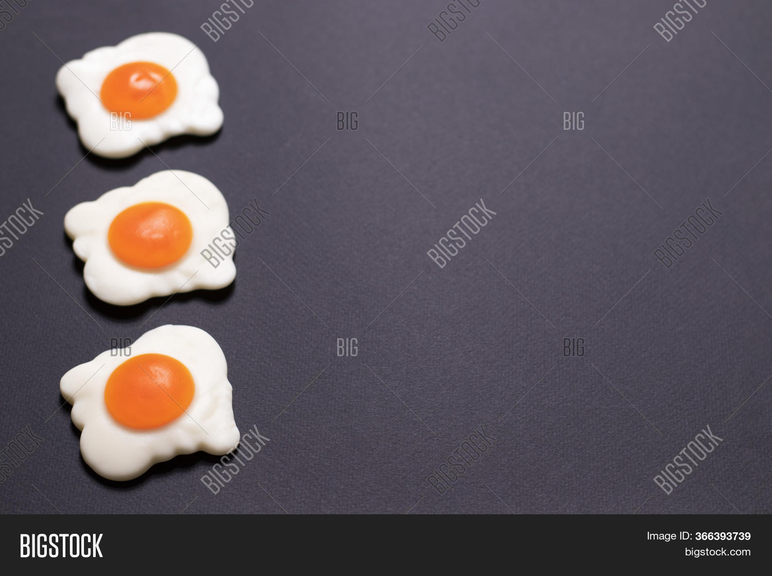 Three Jellyfried Eggs Image & Photo (Free Trial) Bigstock