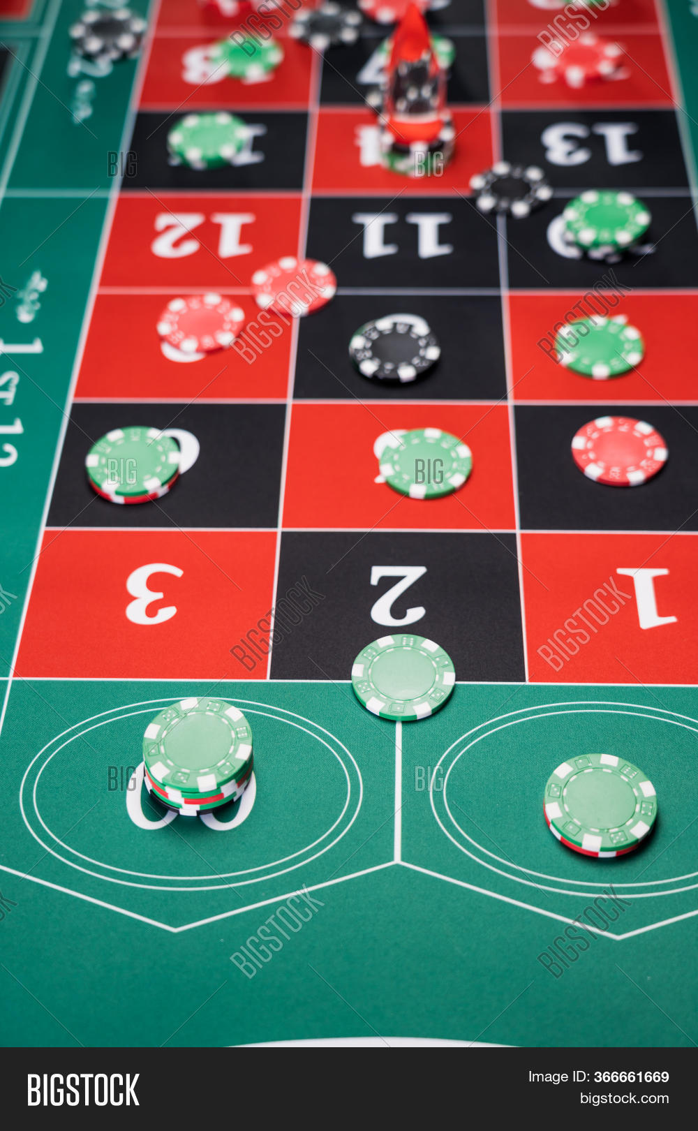 Roulette Table Close Image & Photo (Free Trial) | Bigstock