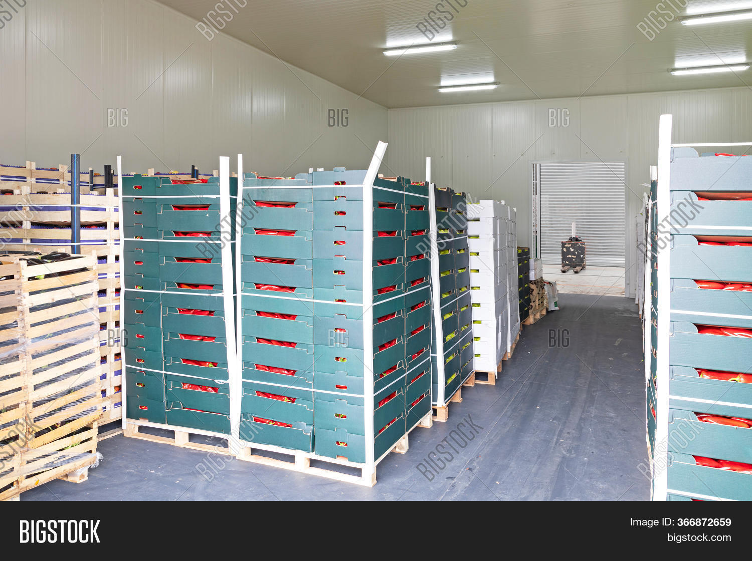 Crates Produce Pallets Image & Photo (Free Trial) Bigstock