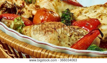 Chicken  Chorizo Traybake