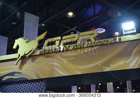Pasay, Ph - Mar 24 - Gpr Sign At Inside Racing Motor Bike Festival And Trade Show On March 24, 2019 
