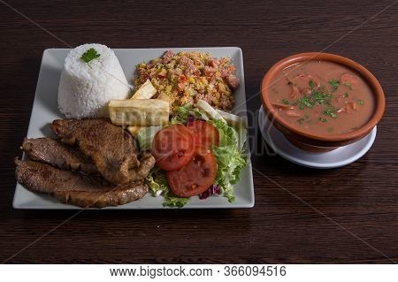 Combined Dish With Beef