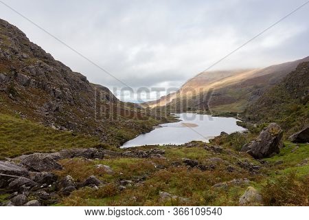 A Lake In The Rugged Dunloe Pass
