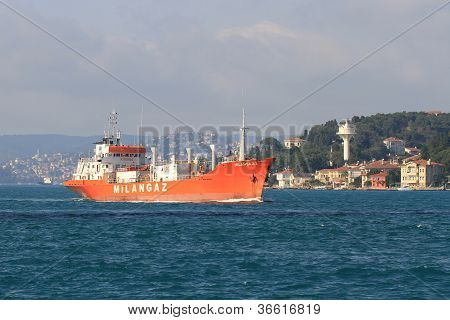 LPG tanker ship MILANGAZ