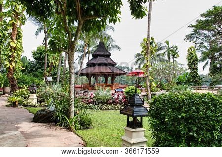 Karaweik Hotel At Yangon, Myanmar, Former Burma In Asia