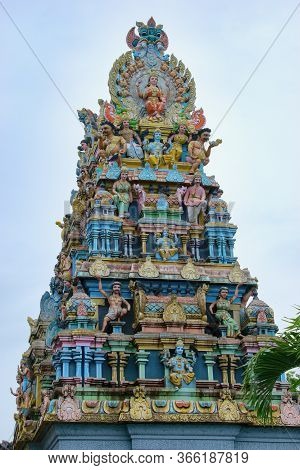 Tamil Surya Oudya Sangam Hindu Temple, Grand Baie, Mauritius