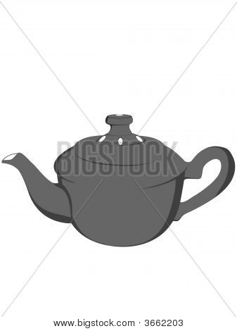 Théière en porcelaine