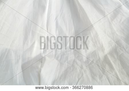 Whate Wrapping Paper Parchment Texture. Horizontal Freme