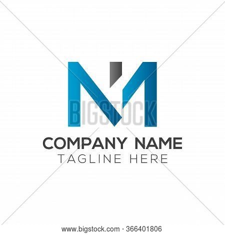Initial Letter Nm, N1, Na Logo Design Vector Template. Creative Abstract Nm, N1, Na Letter Logo Desi