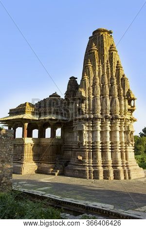 Kankwari Fort In Sariska National Park In India