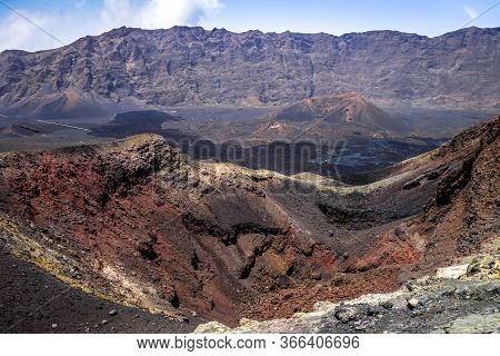 Cha Das Caldeiras And Pico Do Fogo In Cape Verde, Africa