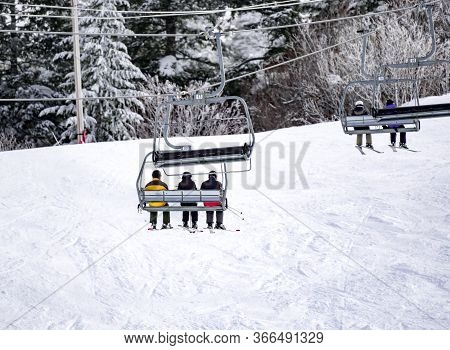 Bogus Basin Ski Resort Boise, Boise Idaho Usa, March 30, 2020