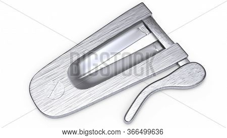 3d Model Of A Circumcision Clamp Surgical Device