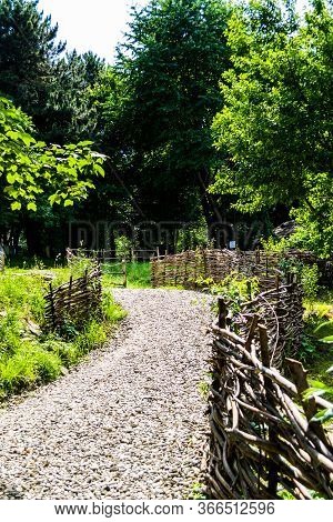 Suceava, Romania - June 21, 2019: Bucovina Village Museum Or National Museum Of Bukovina.