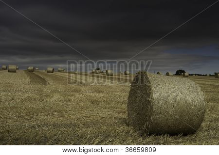 Burza w bel słomy
