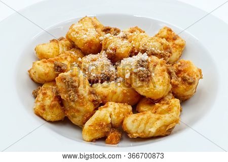 Gnocchi Di Papate With Ragu Bolognese And Parmesan