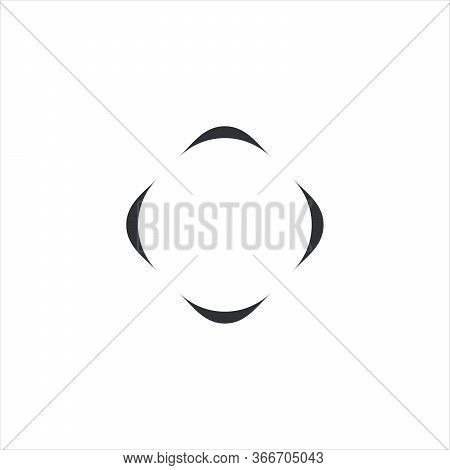 Abstract Rhombus Square Logo Template Element For Identity Business. Stock Vector Illustration Isola