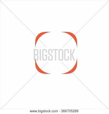 Abstract Rhombus Square Logo Template Element For Identity Business. Stock Vector Illustration Isola
