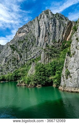 Matka Canyon And Matka Lake - Located West Of Central Skopje, North Macedonia. It Is One Of The Most