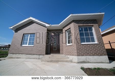 Brick New House In One Floor