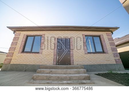 Brick New House In One Floor