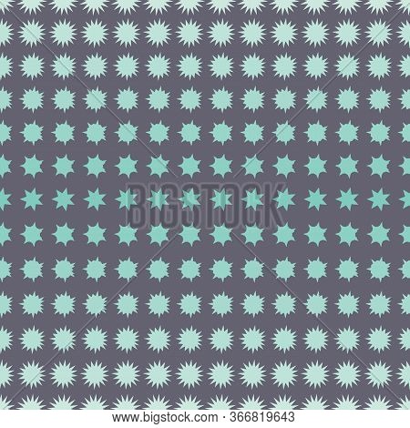 Beautiful Metamorphic Seamless Vector Pattern Backgroundi In Mint And Grey Color.