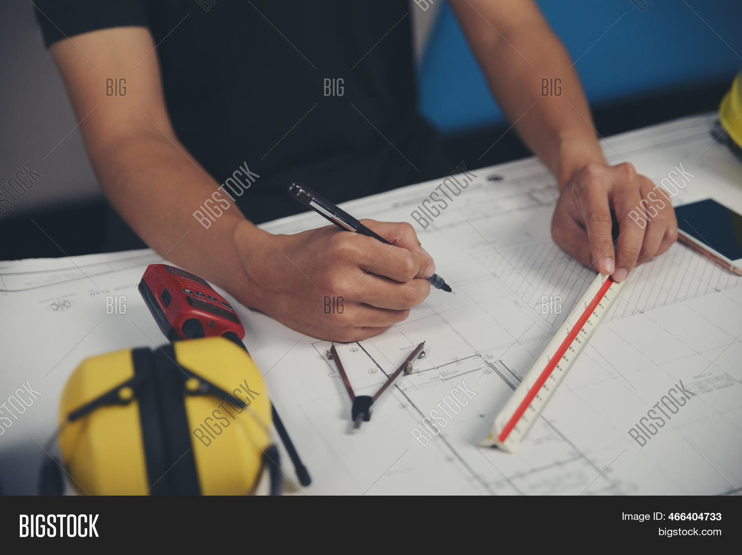 Engineering Design Hand Engineer Hand Image & Photo (Free Trial) | Bigstock