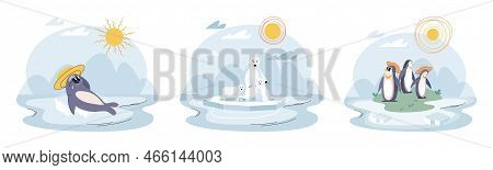 Global Warming. High Temperature And Hot Weather Earth. Climate Change Concept. Hot Melt Planet Eart
