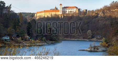 Bitov Castle, South Moravia, Czech Republic, Bitov Castle Above Vranov Dam Near Vranov Nad Dyji Town